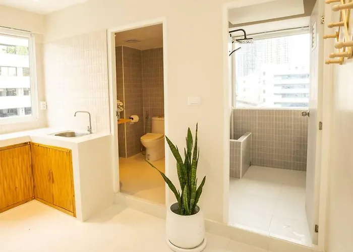 Apartamento Cozy - 2 Guests In The Heart Of Silom - 6b