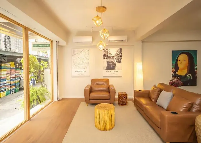 Apartamento Cozy - 2 Guests In The Heart Of Silom - 6b Banguecoque